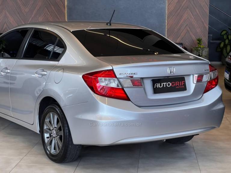 HONDA - CIVIC - 2012/2012 - Prata - R$ 65.900,00