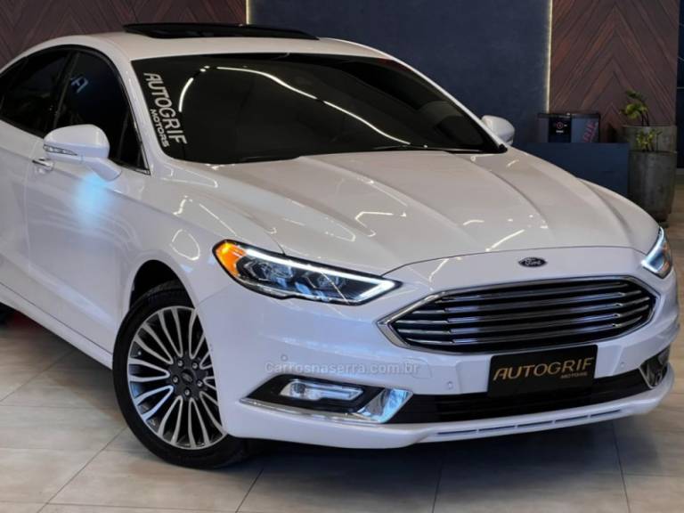 FORD - FUSION - 2018/2018 - Branca - R$ 107.900,00