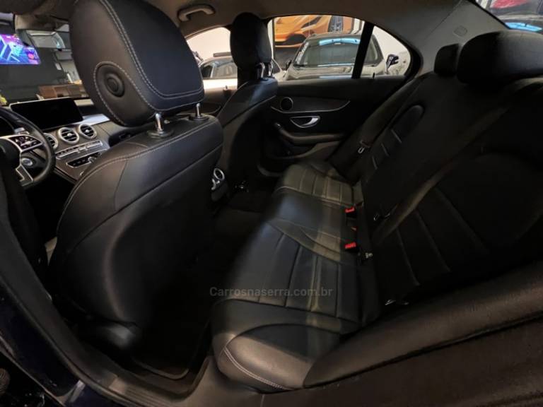 MERCEDES-BENZ - C 180 - 2019/2020 - Azul - R$ 158.900,00