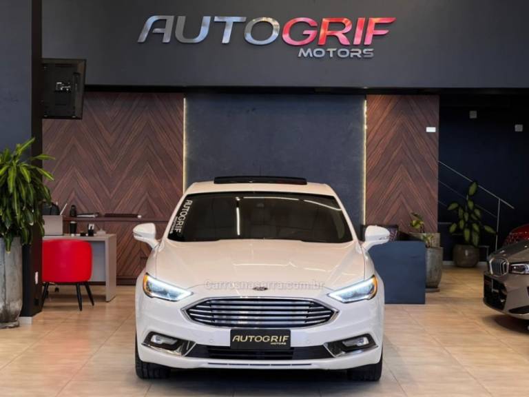 FORD - FUSION - 2018/2018 - Branca - R$ 107.900,00