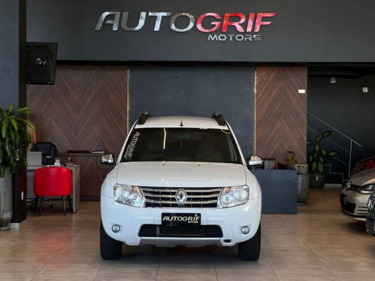RENAULT - DUSTER - 2012/2013 - Branca - R$ 55.900,00