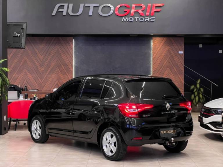 RENAULT - SANDERO - 2021/2021 - Preta - R$ 52.900,00